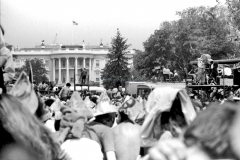 White House, DC Vietnam War Moratorium, 1970