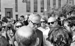 Senator Barry Goldwater at DC Vietnam War Moratorium, 1970
